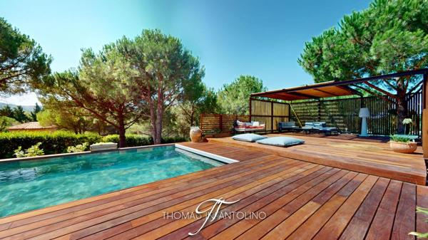 MAISON D'ARCHITECTE - 195 M2 - 4 CHAMBRES - PISCINE 14 X 5 - GARAGE
