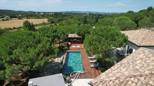 MAISON D'ARCHITECTE - 195 M2 - 4 CHAMBRES - PISCINE 14 X 5 - GARAGE