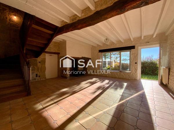 Proche de Nérac, maison en Pierre de 160 m² habitables sur un terrain de 437 m²