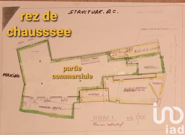 Immeuble à vendre 800 m² La Souterraine