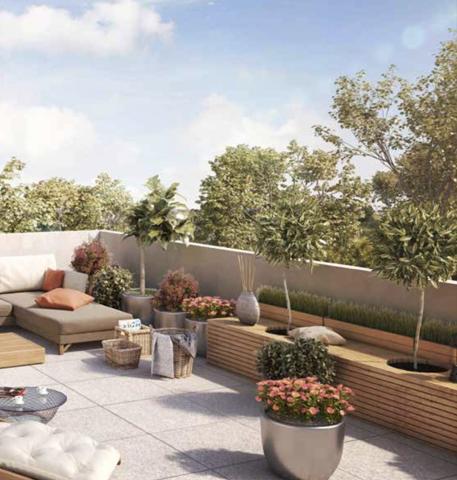 Dernier Etage Terrasse avec Tramway