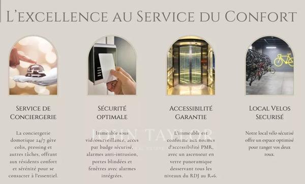 Appartement d'exception- non meublé haut standing