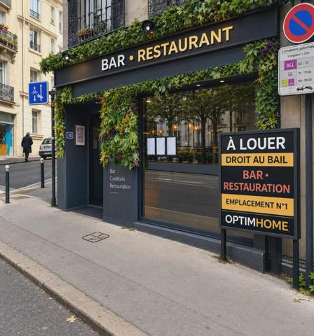 DROIT AU BAIL – BAR LOUNGE – PETITE RESTAURATION – EMPLACEMENT N°1 – CENTRE NANTES