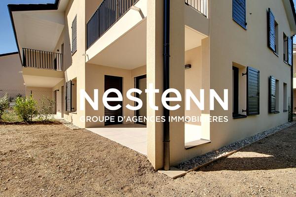 A vendre: Appartement T3 neuf avec jardin, garage et une place de parking - 69400 GLEIZÉ