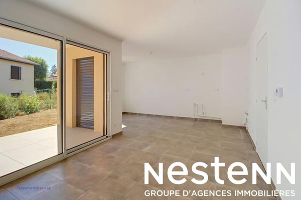 A vendre: Appartement T3 neuf avec jardin, garage et une place de parking - 69400 GLEIZÉ