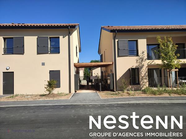 A vendre: Appartement T3 neuf avec jardin, garage et une place de parking - 69400 GLEIZÉ