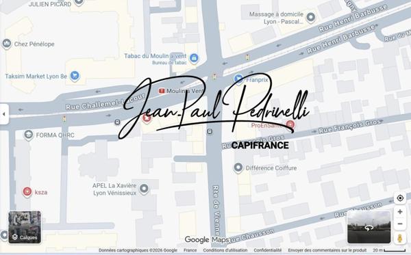 LYON 8e – Secteur Challement Lacour / Route de Vienne - Garage / box fermé en surface 15,75 m²