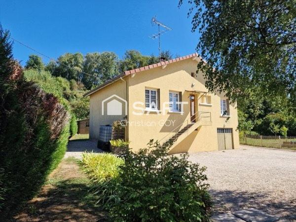 CHAMPIER - 38260 -  MAISON 75 M² HABITABLE - 3 CHAMBRES - SOUS SOL COMPLET