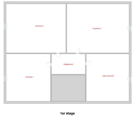 Maison 4 pièces 89m²