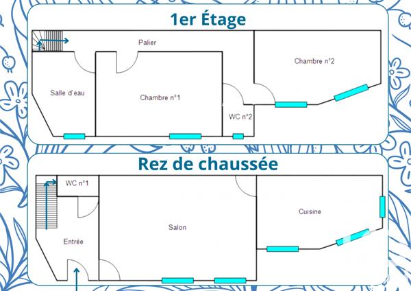 Maison à vendre 3 pièces 93 m² Aubin