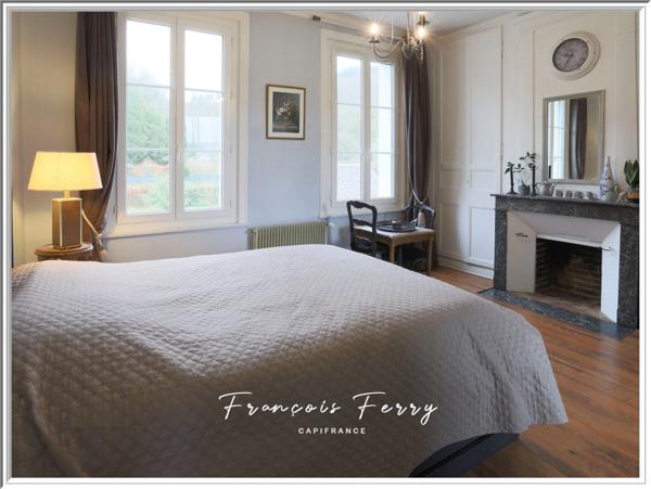 Belle MAISON de MAÎTRE avec grand jardin à 15 mn de Pont-Audemer.