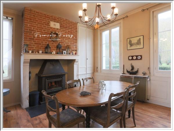 Belle MAISON de MAÎTRE avec grand jardin à 15 mn de Pont-Audemer.