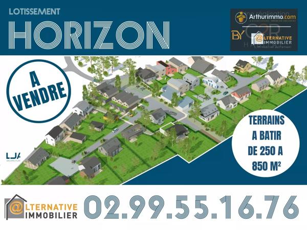 Vente Terrain 388 m2 à Châteaubourg