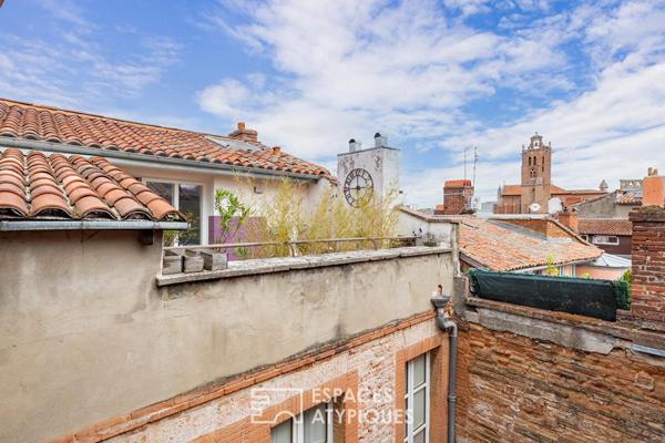 Dernier étage avec terrasse à St Etienne