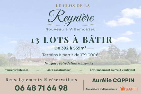 Terrains à bâtir aux portes de Crémieu