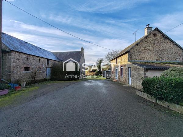 Ancien corps de ferme avec dépendances et terrain