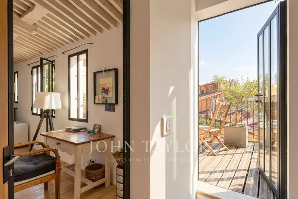 Appartement Terrasse100m2 + T2 35 m2 centre ville