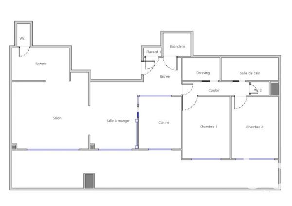 Appartement à vendre 4 pièces 95 m² Saint-Germain-en-Laye