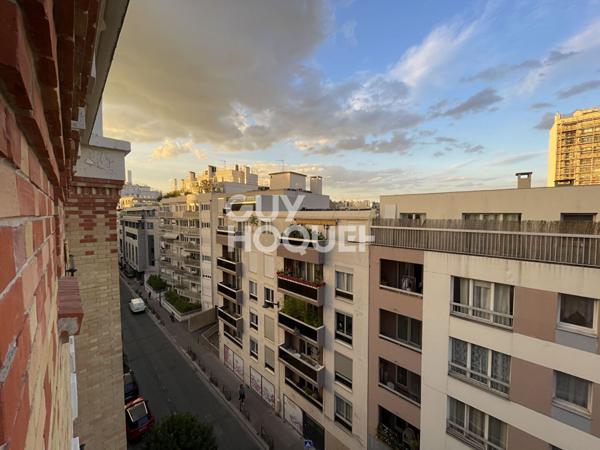 Charmant studio avec vue dégagée - Dernier étage - Gambetta