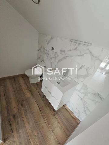 Longère en deux maisons d'habitation