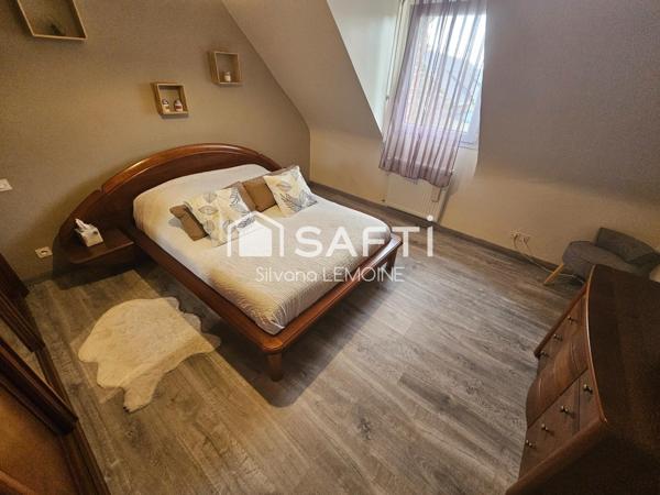 Longère en deux maisons d'habitation