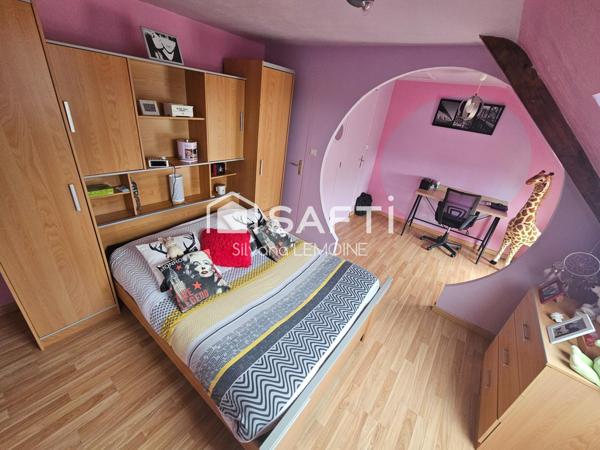 Longère en deux maisons d'habitation