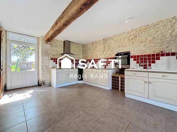 maison en pierre 4 chambres + un gîte entièrement rénové