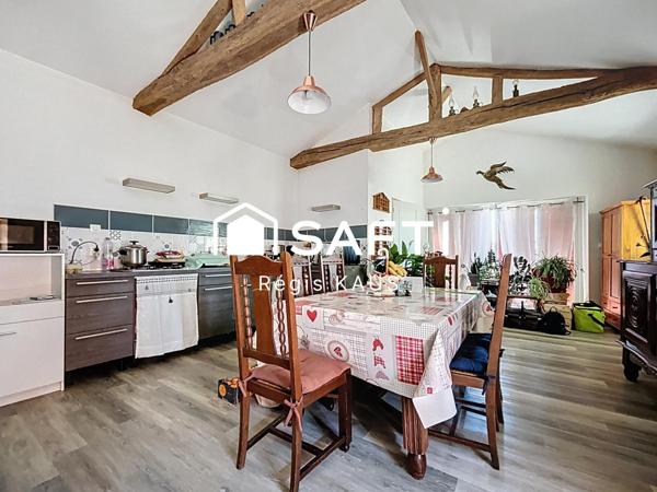 maison en pierre 4 chambres + un gîte entièrement rénové