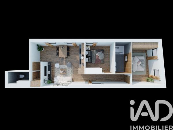 Appartement à vendre 3 pièces 59 m² Cauterets