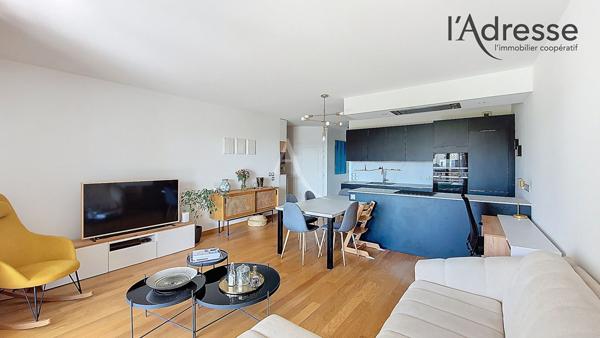 PUTEAUX / Eco Quartier des Bergères (Cour des Ducs) - 3 pièces de 69 m² avec loggia 12m² , balcon et parking boxé