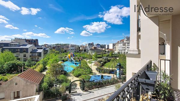 PUTEAUX / Eco Quartier des Bergères (Cour des Ducs) - 3 pièces de 69 m² avec loggia 12m² , balcon et parking boxé