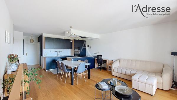 PUTEAUX / Eco Quartier des Bergères (Cour des Ducs) - 3 pièces de 69 m² avec loggia 12m² , balcon et parking boxé