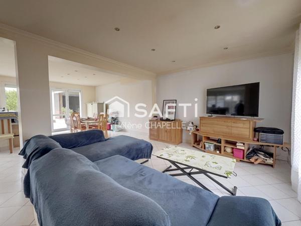 Maison familiale 5 chambres- 125m2-Jardin sans vis à vis - garage- atelier-Neuilly en thelle