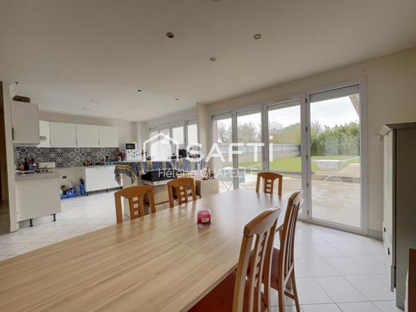 Maison familiale 5 chambres- 125m2-Jardin sans vis à vis - garage- atelier-Neuilly en thelle