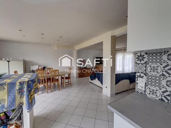 Maison familiale 5 chambres- 125m2-Jardin sans vis à vis - garage- atelier-Neuilly en thelle