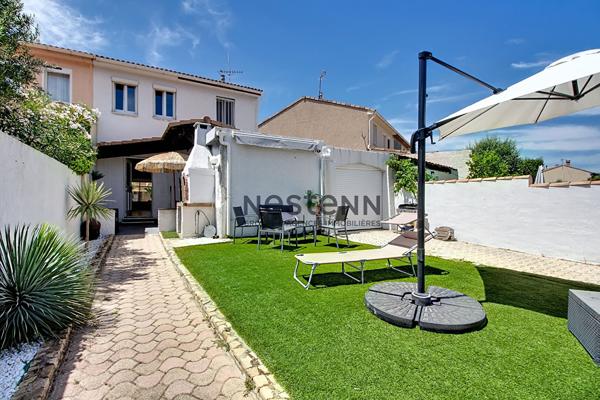 Charmante maison secteur nord de Vitrolles avec 4 Chambres et jardin