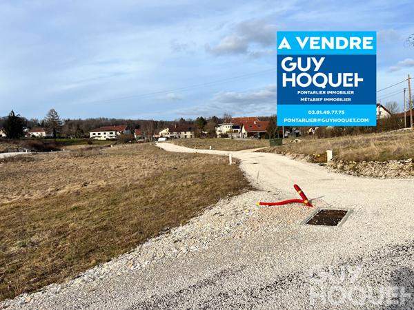 Terrain constructible proche Valdahon de 657m²