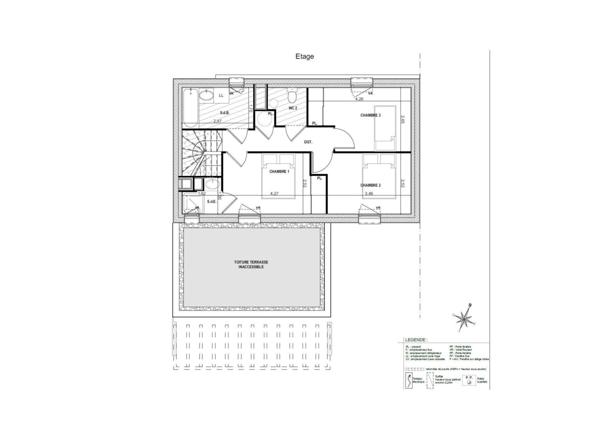 Villa- 92m2 - 3 chambres - Terrasse et jardin