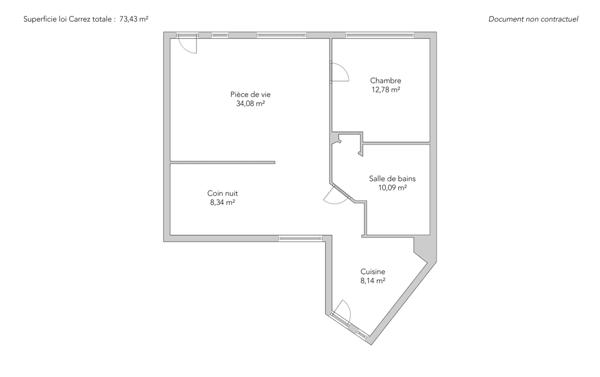 Appartement Paris 9e - TRUDAINE / MARTYRS