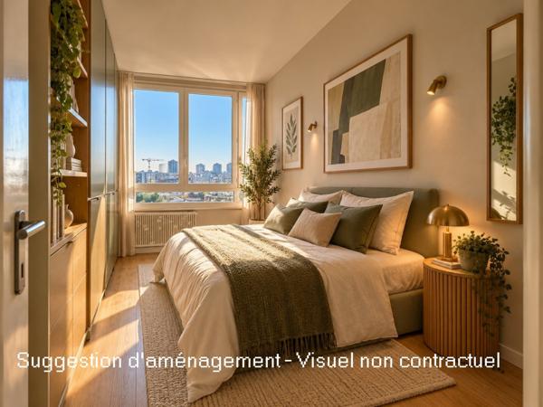 Un appartement offrant une vue panoramique