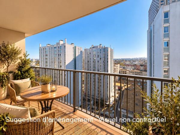 Un appartement offrant une vue panoramique