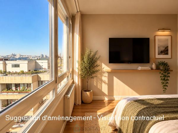 Un appartement offrant une vue panoramique