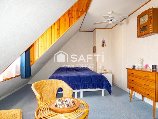 CHARMANTE MAISON FAMILIALE DE 102m2 SUR UN TERRAIN DE 461m2