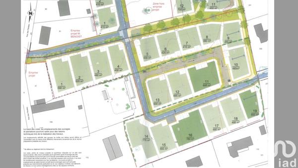 Terrain à vendre 485 m² Sommervieu