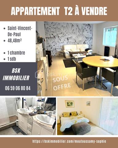 Appartement de 48,48 m²