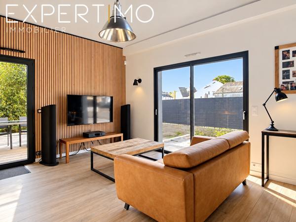 EXCLUSIVITÉ – SAINT-NAZAIRE / LA BERTHAUDERIE – MAISON 2023 ESPRIT LOFT – 2 CHAMBRES - DPE B