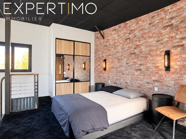 EXCLUSIVITÉ – SAINT-NAZAIRE / LA BERTHAUDERIE – MAISON 2023 ESPRIT LOFT – 2 CHAMBRES - DPE B