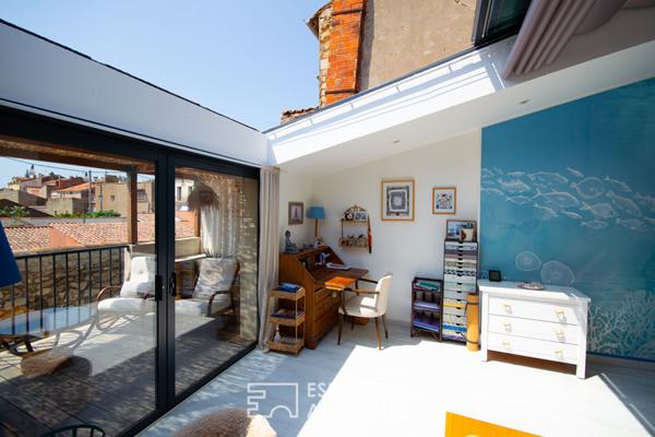 Atypique & lumineux, un bijou rénové au coeur de Sète