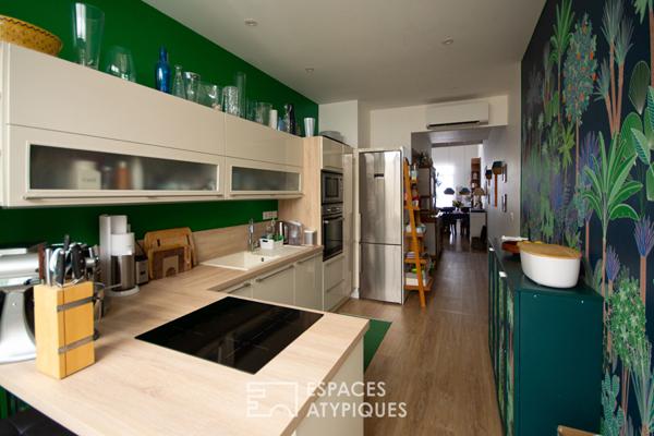 Atypique & lumineux, un bijou rénové au coeur de Sète