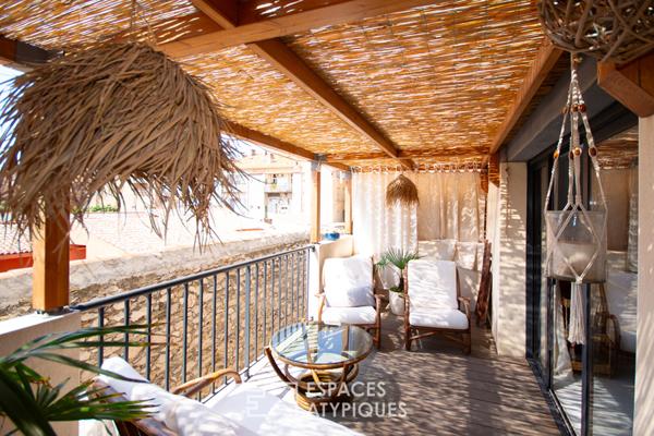 Atypique & lumineux, un bijou rénové au coeur de Sète